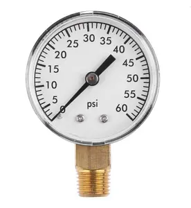 2 "(50mm) ordinaria pressure gauge per la gamma in vendita 0-60psi