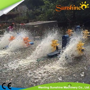 Camarones al por menor Estanque Solar Powered Rueda Paddle Aireador Aireador Agricultura - Product Image 4