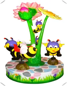 other amusement park products new entertainment equipment electric horse carousel bee paradise carousel