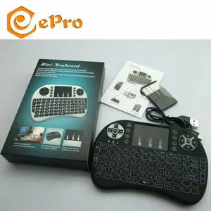 I8 mini teclado ratón usb control remoto Puerto i8 teclado inalámbrico Rii i8