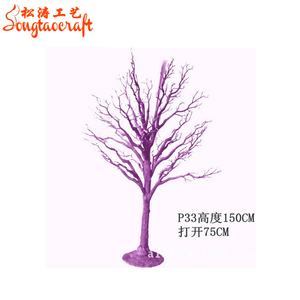 Branches d'arbre artificielles blanches décoratives en gros de l'usine chinoise pour la décoration de la maison et du jardin, ornement en métal - Product Image 1