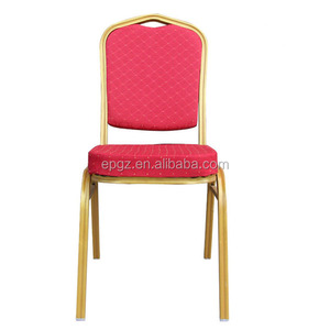 <span class=keywords><strong>Modern</strong></span> empilhamento Hotel banquete cadeira com Metal Frame cadeira empilhável barato para igreja