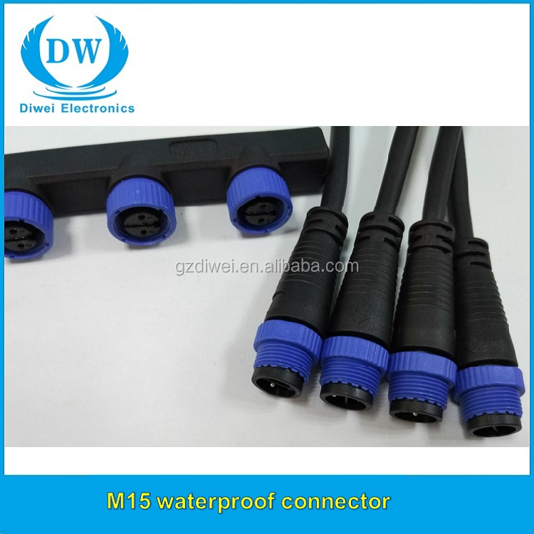 2 pin Street Light wateproof cable conector