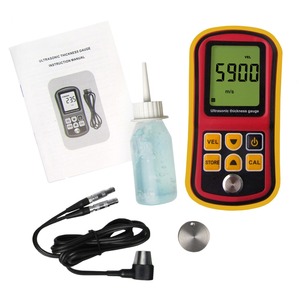 Wholesale Portable Ultrasonic Thickness Meter Tester <b>Gauge</b> Metal and Non-Metal 1000~9999m/s Measurement - Product Image 2