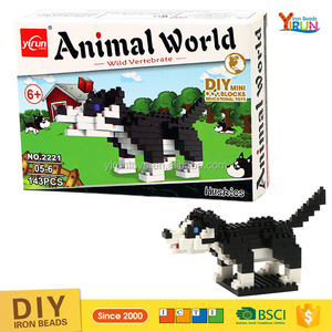 2017 de los niños de plástico perro diy bloques de construcción de juguetes de bloques de construcción kazi lepin - Product Image 2