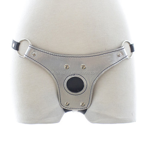 Unterwäsche <span class=keywords><strong>Anal</strong></span> Plug Butt Sexspielzeug für weibliche Lesben Leder Silikon Sex Produkte Keuschheit gürtel Höschen Strap on <span class=keywords><strong>Dildo</strong></span>
