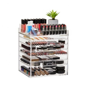 7 Lớp <span class=keywords><strong>Acrylic</strong></span> Trang Điểm Cube Mỹ Phẩm <span class=keywords><strong>Organizer</strong></span> <span class=keywords><strong>Acrylic</strong></span> Mỹ Phẩm Phụ Kiện <span class=keywords><strong>Organizer</strong></span> Với Ngăn Kéo Trang Điểm Hiển Thị Hộp - Product Image 5