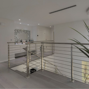 <span class=keywords><strong>Terrasse</strong></span> extérieure en métal tige de garde-corps en acier inoxydable en gros de conception de conception de balustrade de balcon - Product Image 5