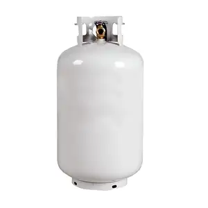 DOT-zertifizierte DOT-Zulassung DOT4BA-Standard US-Markt 30lb leerer Stahl RVs LPG-Propangas flasche mit OPD-Ventil zu verkaufen