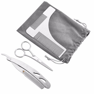FQ marca logotipo personalizado de los hombres <span class=keywords><strong>barba</strong></span> grooming <span class=keywords><strong>Kit</strong></span> de afeitar - Product Image 3