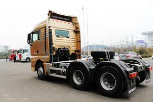 Sinotruk sitrak c7h-camión tractor de transmisión manual, resistente, 6x4, nuevo