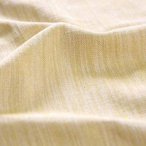 Tissu tissé 100 % polyester TengHui, écologique, rouleaux de tissu doux jaunâtre <span class=keywords><strong>en</strong></span> lin et <span class=keywords><strong>chanvre</strong></span> pour textiles de maison, rembourrage de canapé, fil teint doux - Product Image 2