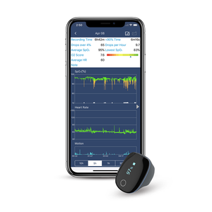 Welleu O2Ring Pulsossimetro ad Anello Bluetooth con Schermo a Colori per Monitoraggio della Salute Cardiaca - Product Image 6