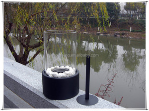 Centre Inno live, cylindre en verre, kamin, pour table de noël, cheminée - Product Image 5