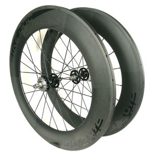 BIKEDOC WTH88-23 23MM幅88MM深さ固定ギア管状ホイール700Cカーボントラックホイールセット - Product Image 3