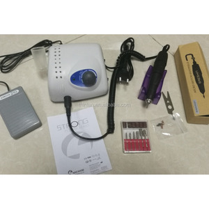Máquina Eléctrica Profesional para Uñas, Lima Eléctrica para Manicura y Pedicura con Kit <span class=keywords><strong>de</strong></span> Brocas, Pedal y Pulidor <span class=keywords><strong>de</strong></span> Uñas, 35000 RPM, Venta al por Mayor en China - Product Image 1