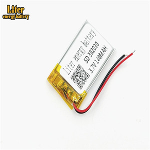 Rechargeable battery lithium polymer battery battery 3,7 V 302030, 140 mah Li-ion battery's warehousing electronic and digital products - Product Image 2