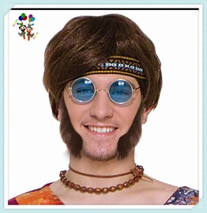 Barato personalizado <span class=keywords><strong>de</strong></span> felpa <span class=keywords><strong>de</strong></span> cordero Chop divertido Sideburn falso bigote <span class=keywords><strong>DE</strong></span> LA HPC-0310 - Product Image 3