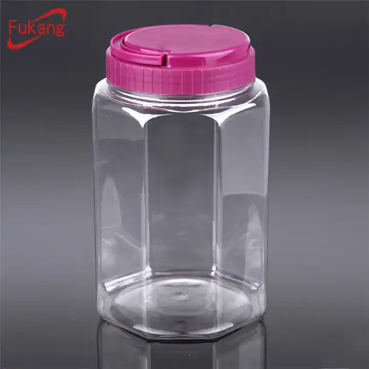 1300ml PET Tall Plastic Jars for Nuts & Straight Round Clear PET Jar Food  Grade Suppliers and Manufacturers - China Factory - Fukang Plastic