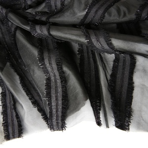 Keer Nhà Máy Tùy Chỉnh Bán Buôn Các Phong Cách Chất Lượng Cao Có Thể Giặt Clip Kim Loại Jacquard Taffeta Vải - Product Image 6