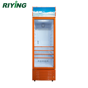 Réfrigérateur vitrine commercial de 278 litres avec porte vitrée et éclairage LED latéral - Product Image 2