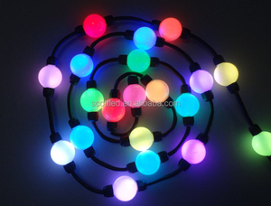 G35 G50 3D Dream Color Digital <strong>Balls</strong> WS2811 DC12V Waterproof IP67 RGB Pixel <strong>Ball</strong> <strong>Strings</strong> - Product Image 5