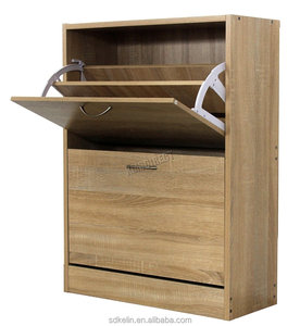 Muebles de sala de <span class=keywords><strong>madera</strong></span> de dos puertas de <span class=keywords><strong>MDF</strong></span> del gabinete del zapato - Product Image 3