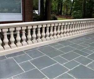 Factory direct sale high strength waterproof durable outdoor concrete fiber cement balustrade for house