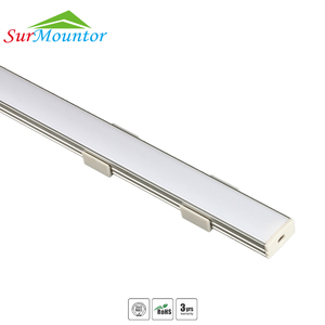 Perfil de Aluminio con Ranura en V para Tiras <span class=keywords><strong>LED</strong></span>, Precio de Fabricante, Perfil de PVC para Iluminación de Gabinetes de <span class=keywords><strong>Cocina</strong></span> - Product Image 3