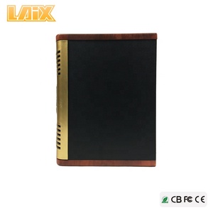 Laix LX-K5 8 Pollici di Vendita Calda Hifi Altoparlante scatola di Legno + ABS + Metal Net Cavo Cablato Altoparlante Altoparlante di Legno box