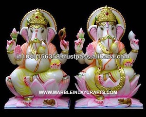 Marble Ganesha Statue - Product Image 1