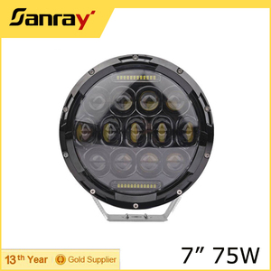 75 W luz de cruce y carretera función 7 pulgadas del Jeep del <span class=keywords><strong>faro</strong></span> - Product Image 1