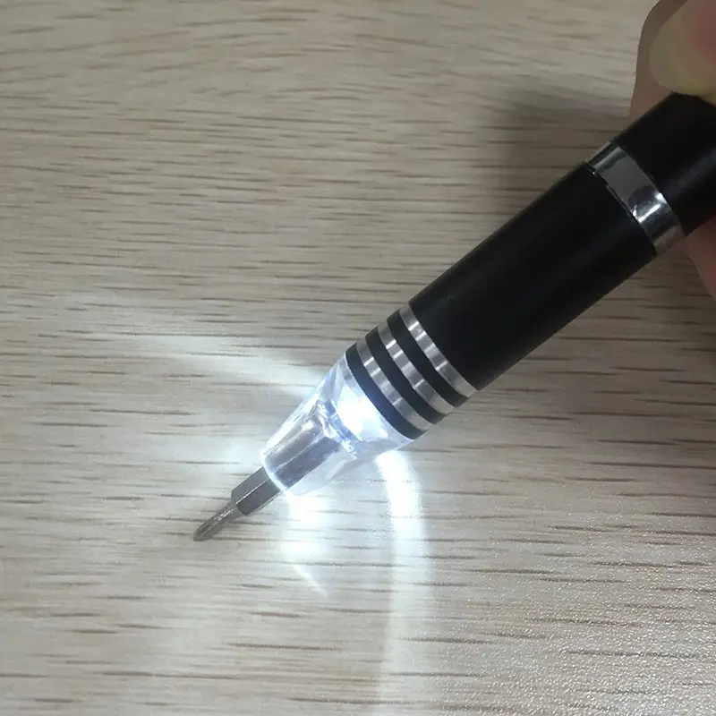 LED light pen kit screwdriver 6 in 1