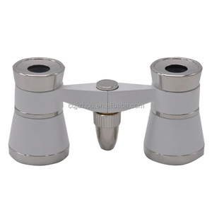 <span class=keywords><strong>Jumelles</strong></span> <span class=keywords><strong>de</strong></span> théâtre en verre d'opéra en métal blanc optique OEM MOW002 3x25 - Product Image 2
