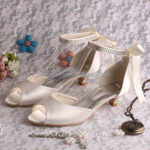 Zapatos de boda morados, Sandalias de tacón <span class=keywords><strong>bajo</strong></span>, 22 colores - Product Image 3
