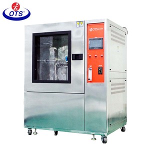 Norme iec 60529 équipement d'essai environnemental testeur étanche IPx1 IPx2 IPx3 IPx4 IPx5 IPx6 cote chambre d'essai de pluie