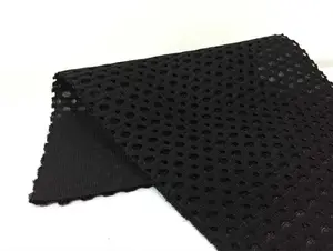 440gsm/4mm schwarz polyester luftnetzmaterial für auto dekoration