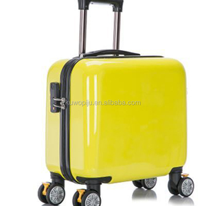 Valise rigide de 16 pouces imprimée pour équipage de <span class=keywords><strong>cabine</strong></span> à bas prix Valise rigide à roues pivotantes Valise rigide à impression personnalisée de 20 pouces - Product Image 3