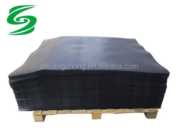 Жесткий черный пластиковый нескользящий лист HDPE для поддонов с хорошей загрузкой