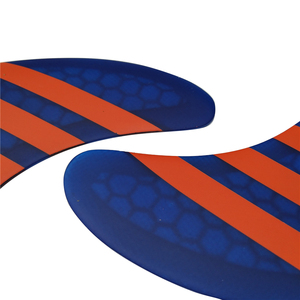 Meilleure Vente De Planche De Surf Aileron G3 SUP Ailettes En Fiber De Verre fcs2 Tri ensemble D'aileron - Product Image 3