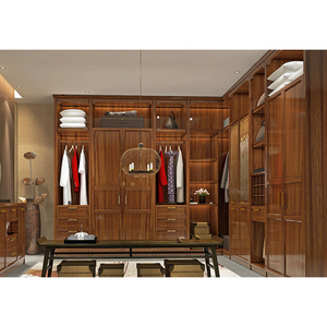 Placard de chambre à coucher en bois Massif porte armoire attelle dressing armoire - Product Image 3