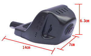 Cámara para Coche DVR Oculta con Wifi Novatek 96675, Caja Negra para Vehículo, Grabadora de Conducción CCTV HD 2K - Product Image 5