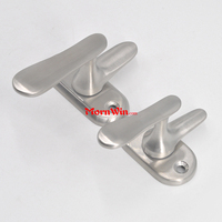 Modem Desain Stainless Steel Keamanan Jendela Baut Kait Pintu Jendela Pegangan Handle Lock dengan Harga Pabrik