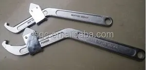 Gancio regolabile Spanner Wrench Con Manico Lungo/IMPA 611201