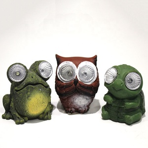 Thuis Yard Anyouo Cement Schildpad Standbeeld Solar Light Tuin Decor - Product Image 4