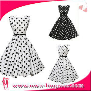 VINTAGE ROCKABILLY SWING <span class=keywords><strong>vestido</strong></span> de NOCHE FORMAL DEL PARTIDO de <span class=keywords><strong>COCTEL</strong></span> DEL <span class=keywords><strong>VESTIDO</strong></span> SIN MANGAS - Product Image 1