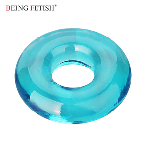 Mehrfarbiger Penis Aufblasbares und bequemes Cockring-Set Körperfestes TPR-Material - Product Image 5