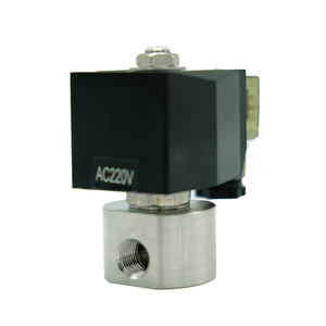 1/8 "NPT 1/4" NPT 스테인레스 스틸 304 직접 작용가스 용수 용 정상 폐쇄 고압 솔레노이드 밸브 - Product Image 2