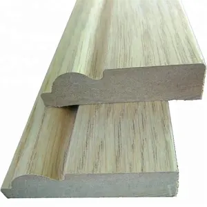 fashion cheap price wood veneer wall skirting