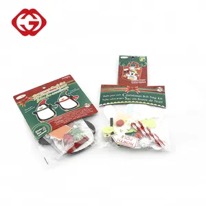 Großhandel Kid's Diy Craft Weihnachts filz Tasche Kit